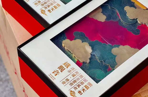 簡(jiǎn)小葉·鐵觀音中秋禮盒|云瑞天和，共賞團(tuán)圓月